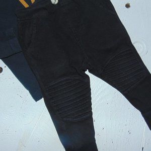 Zara baby boy joggers in black size 18/24 months